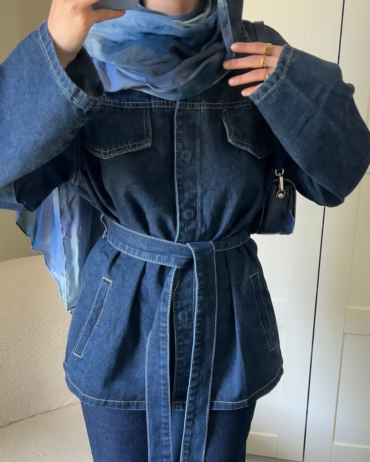 Aneeqa Denim (2 piece Set)