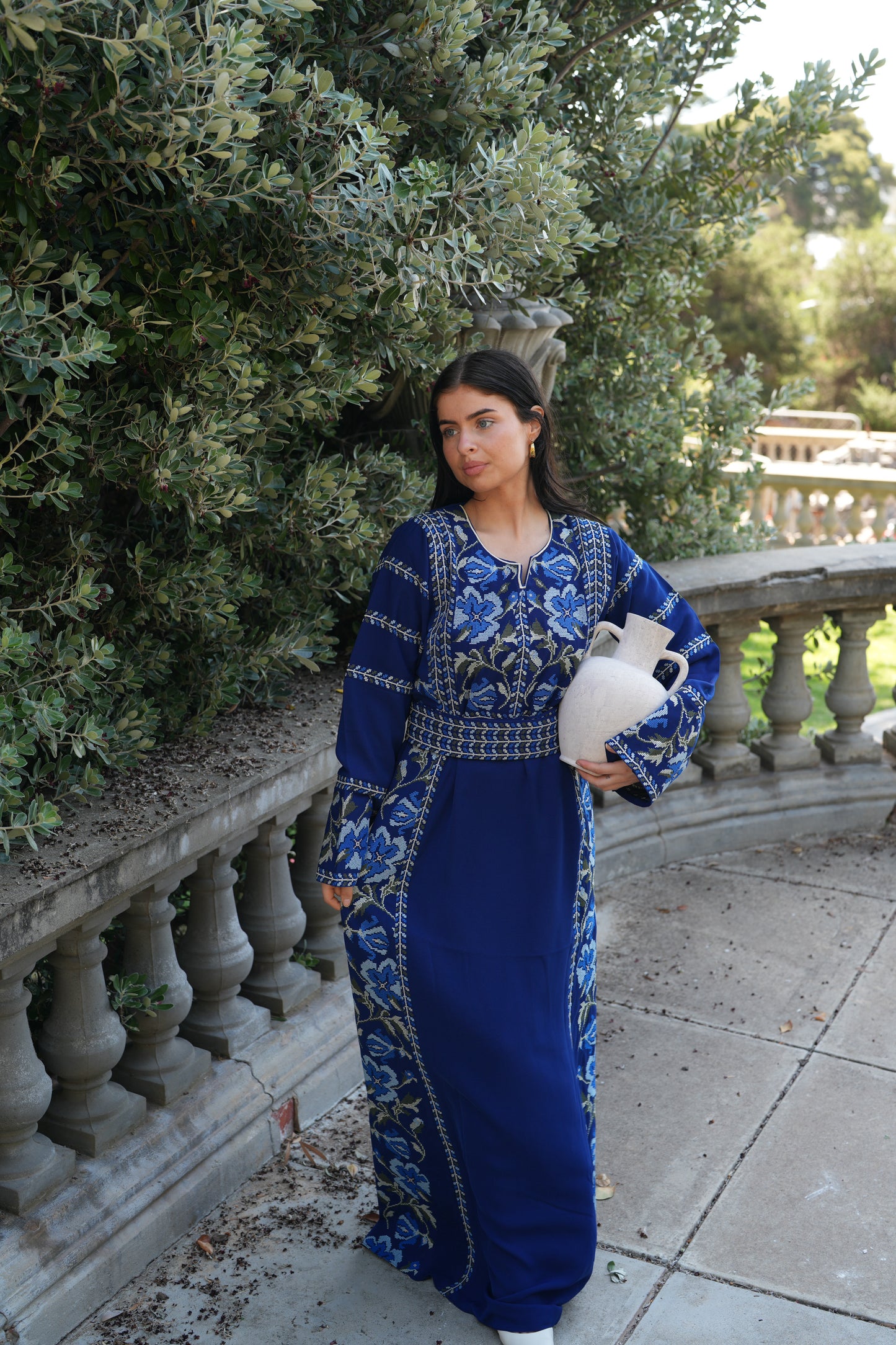 Wardat Falasteen Thobe Dress