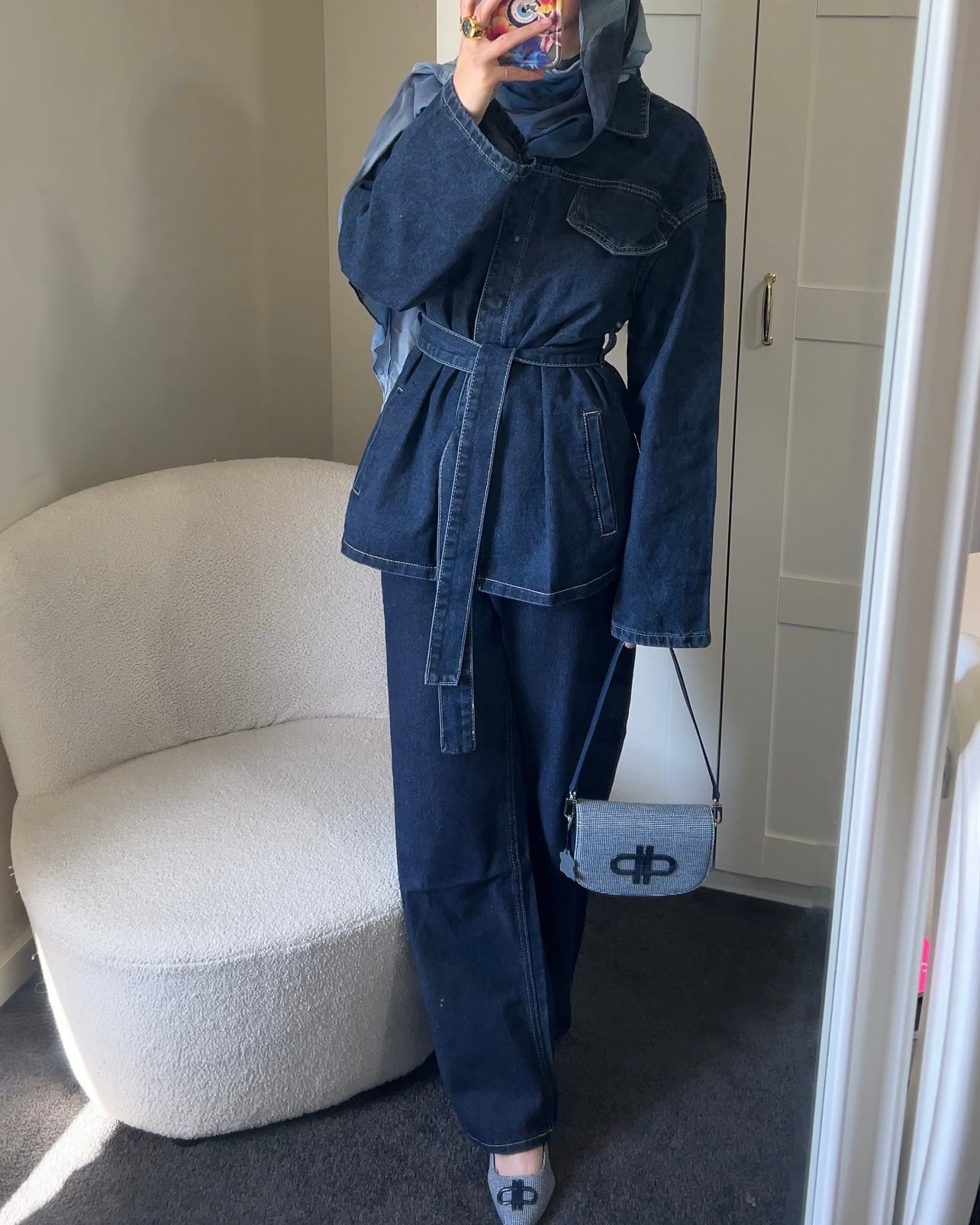 Aneeqa Denim (2 piece Set)