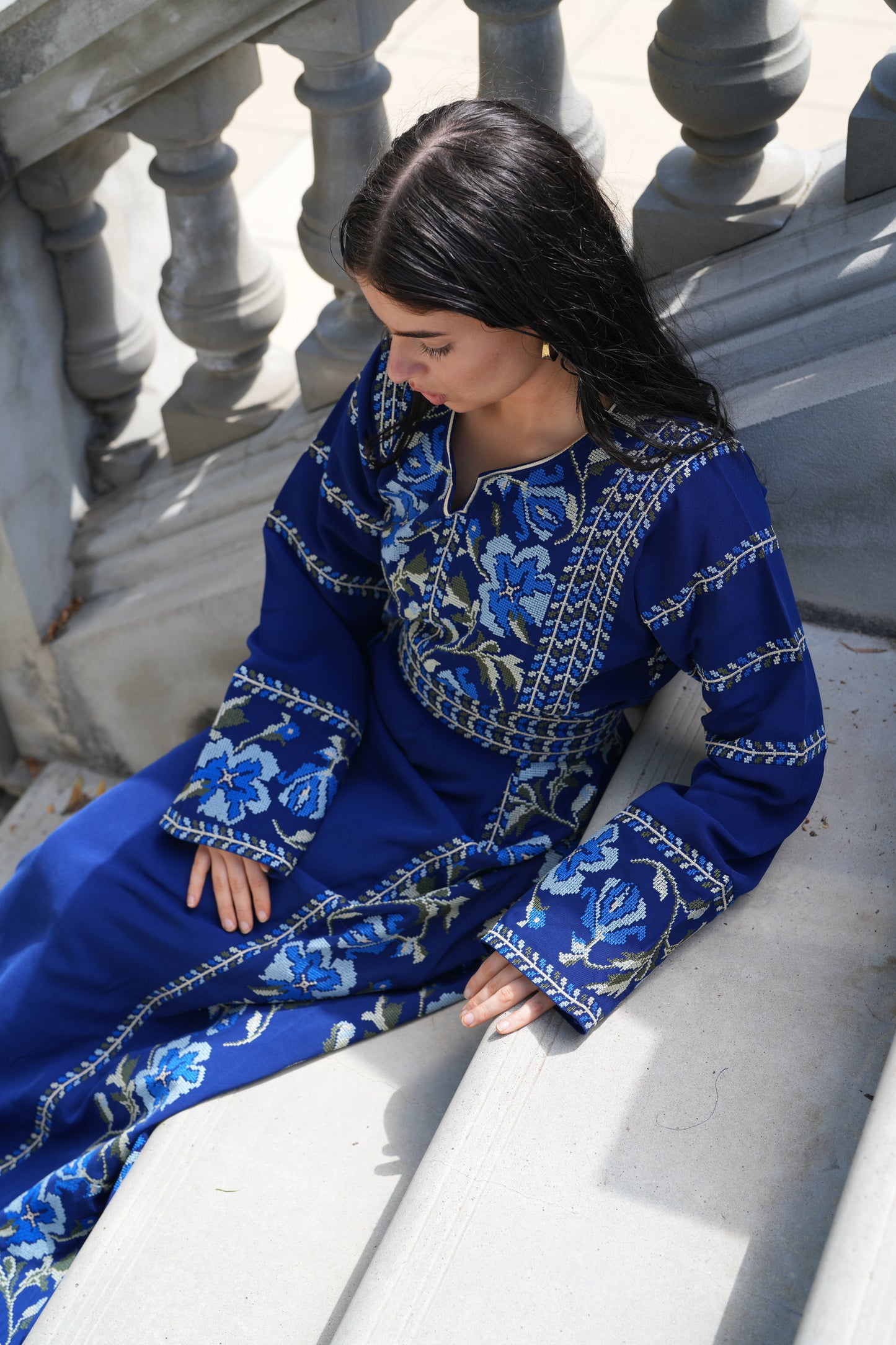 Wardat Falasteen Thobe Dress