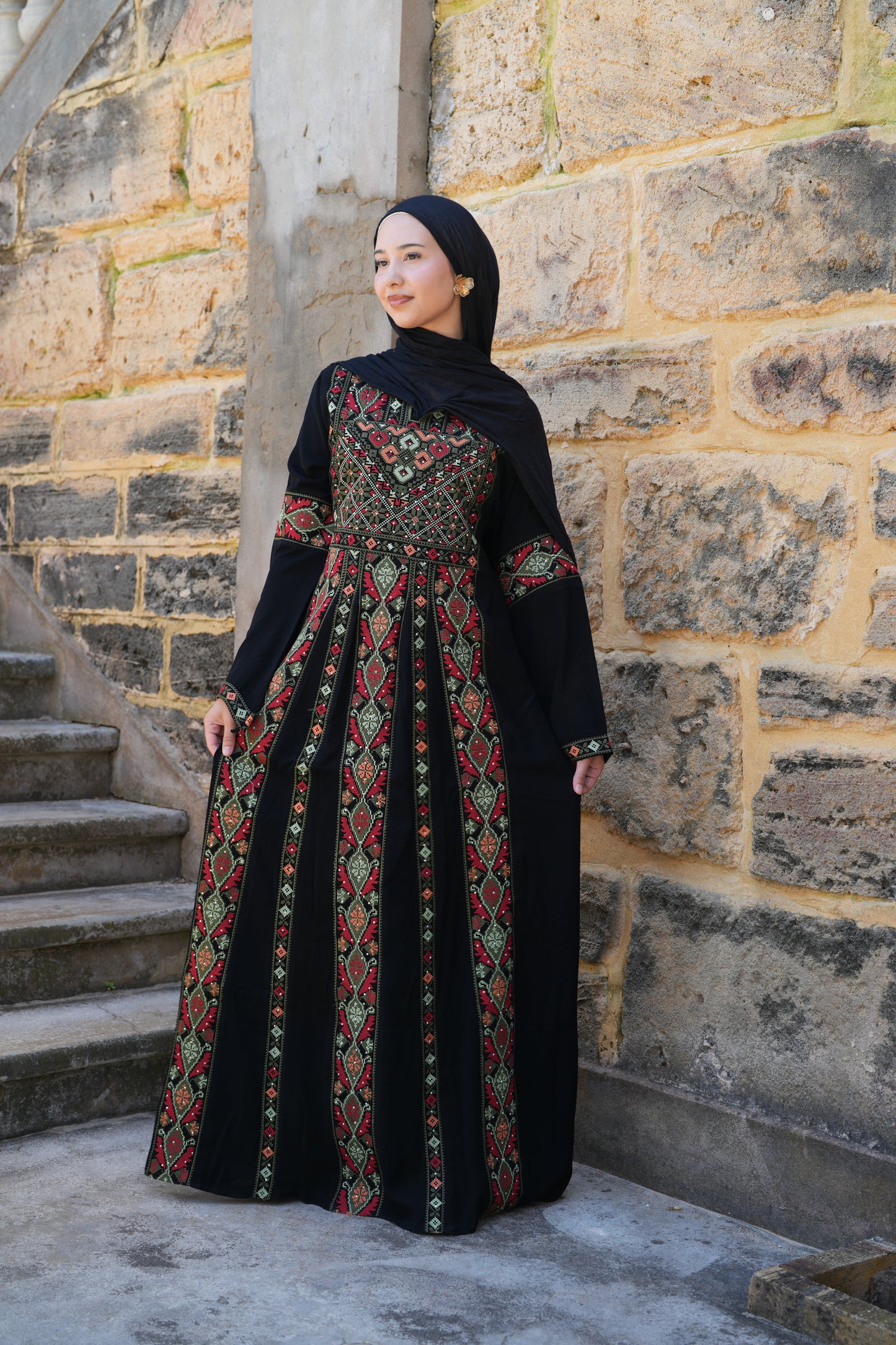 Zeytoun Falasteen Thobe Dress