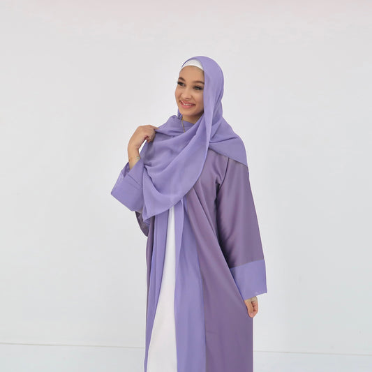 Orchid Abaya Set