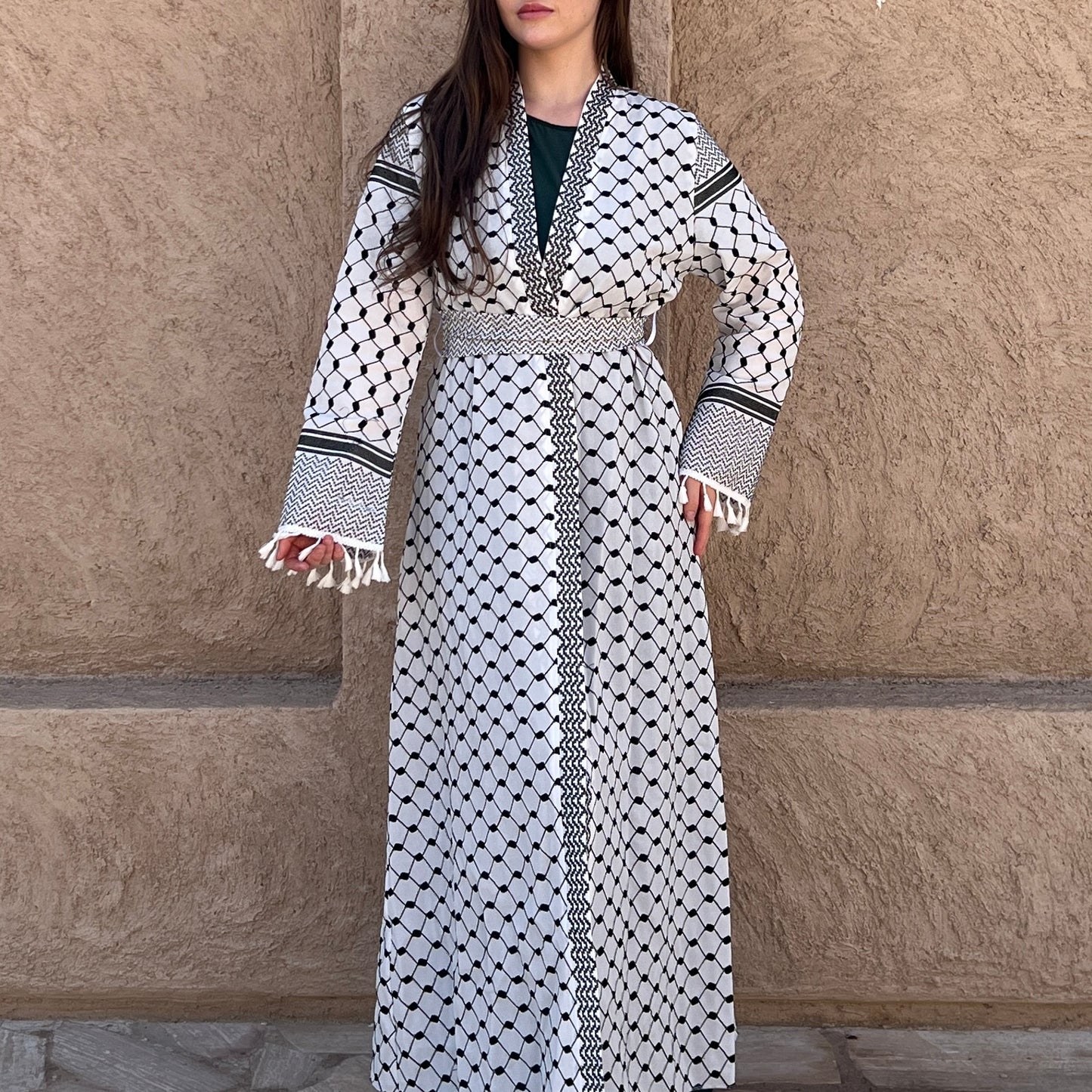 Kuffiyeh Abaya